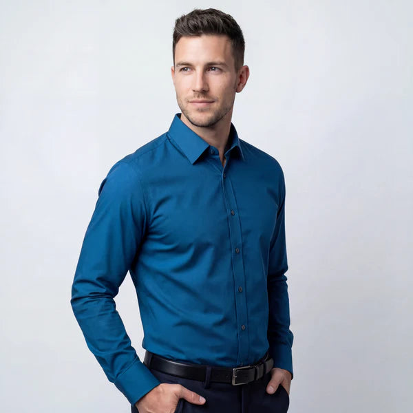 Chemise infroissable