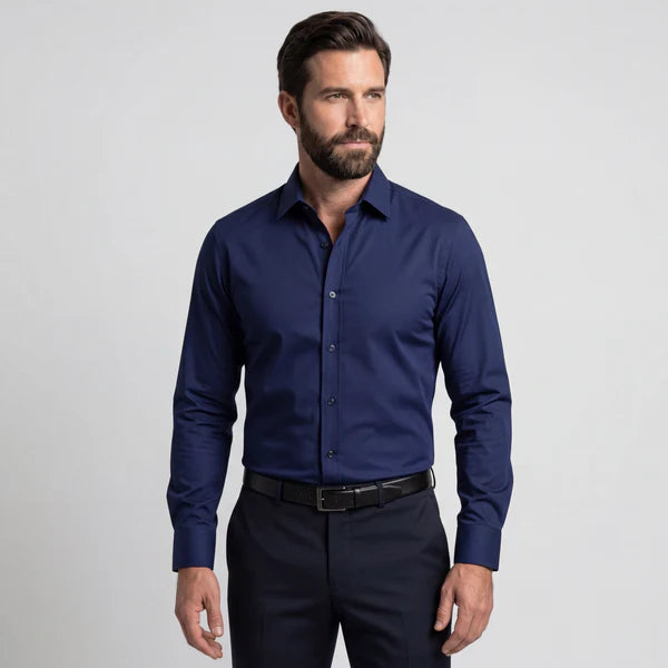 Chemise infroissable
