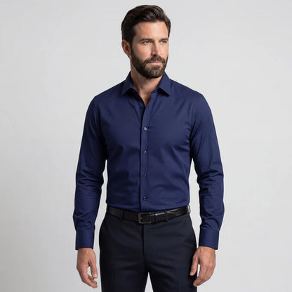 Chemise infroissable