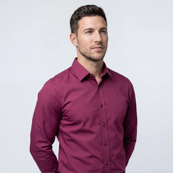 Chemise infroissable